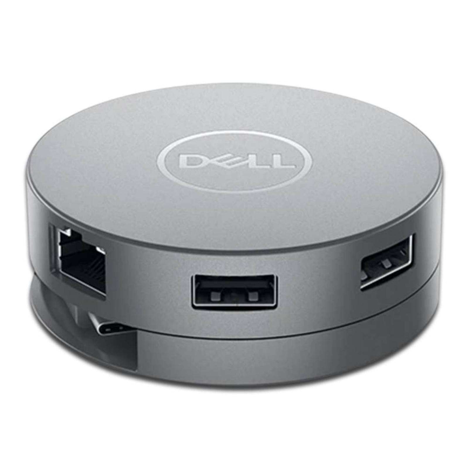 Adaptador móvil USB-C Dell DA310, de 7 interfaces.