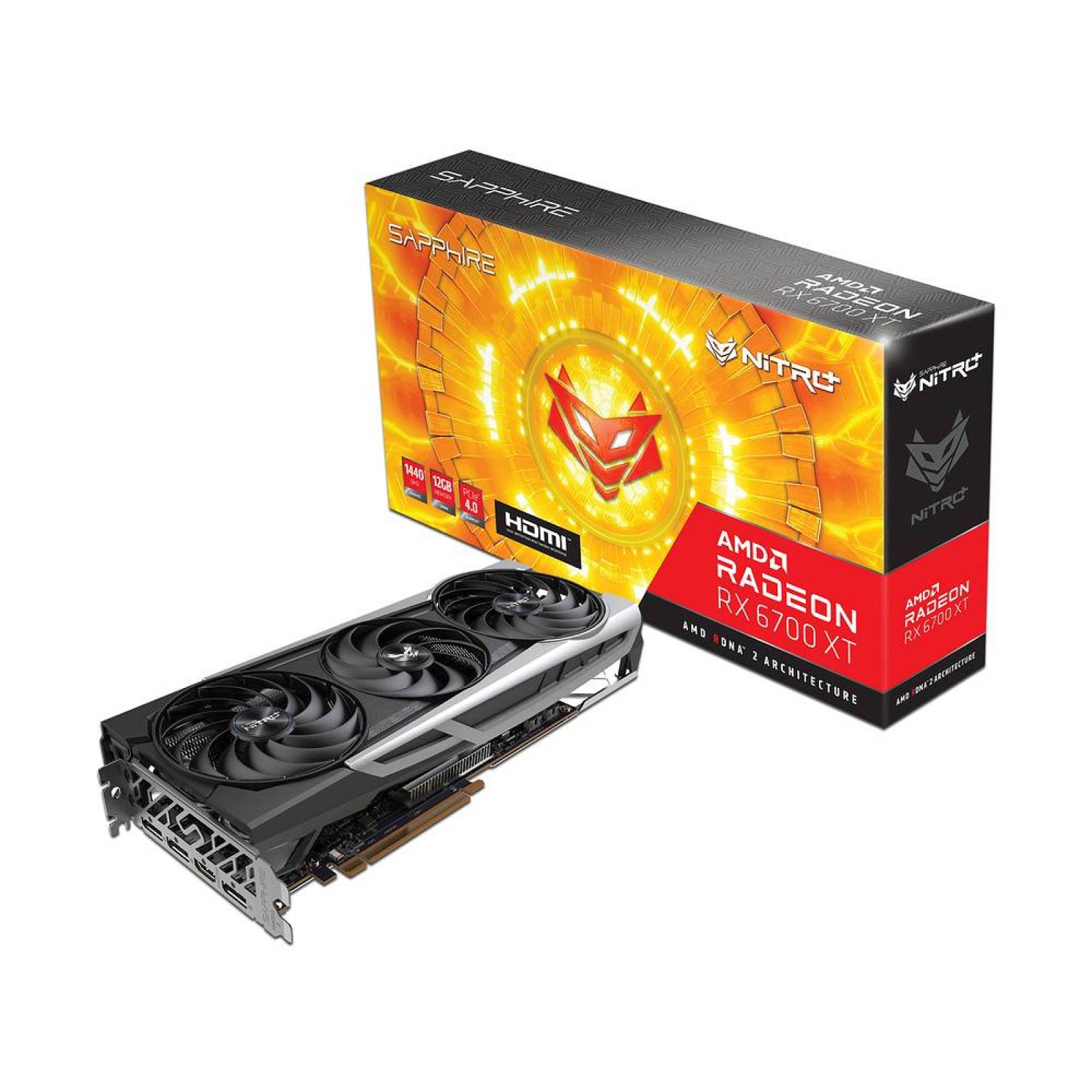 Tarjeta de Video AMD Radeon RX 6700 XT Sapphire NITRO+