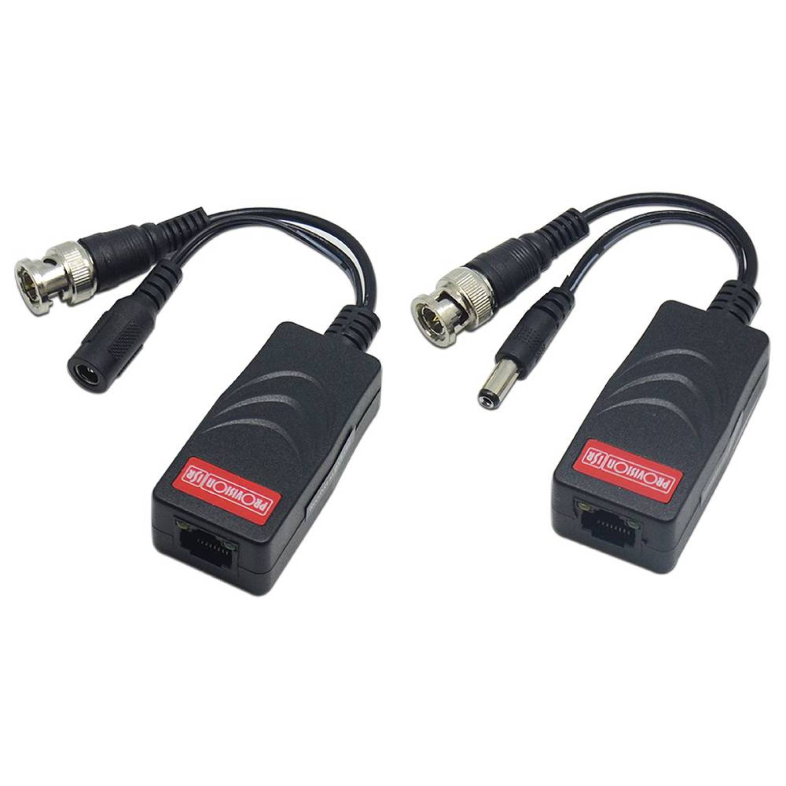 Video Balum Pasivo Provision ISR y cable de energía de un