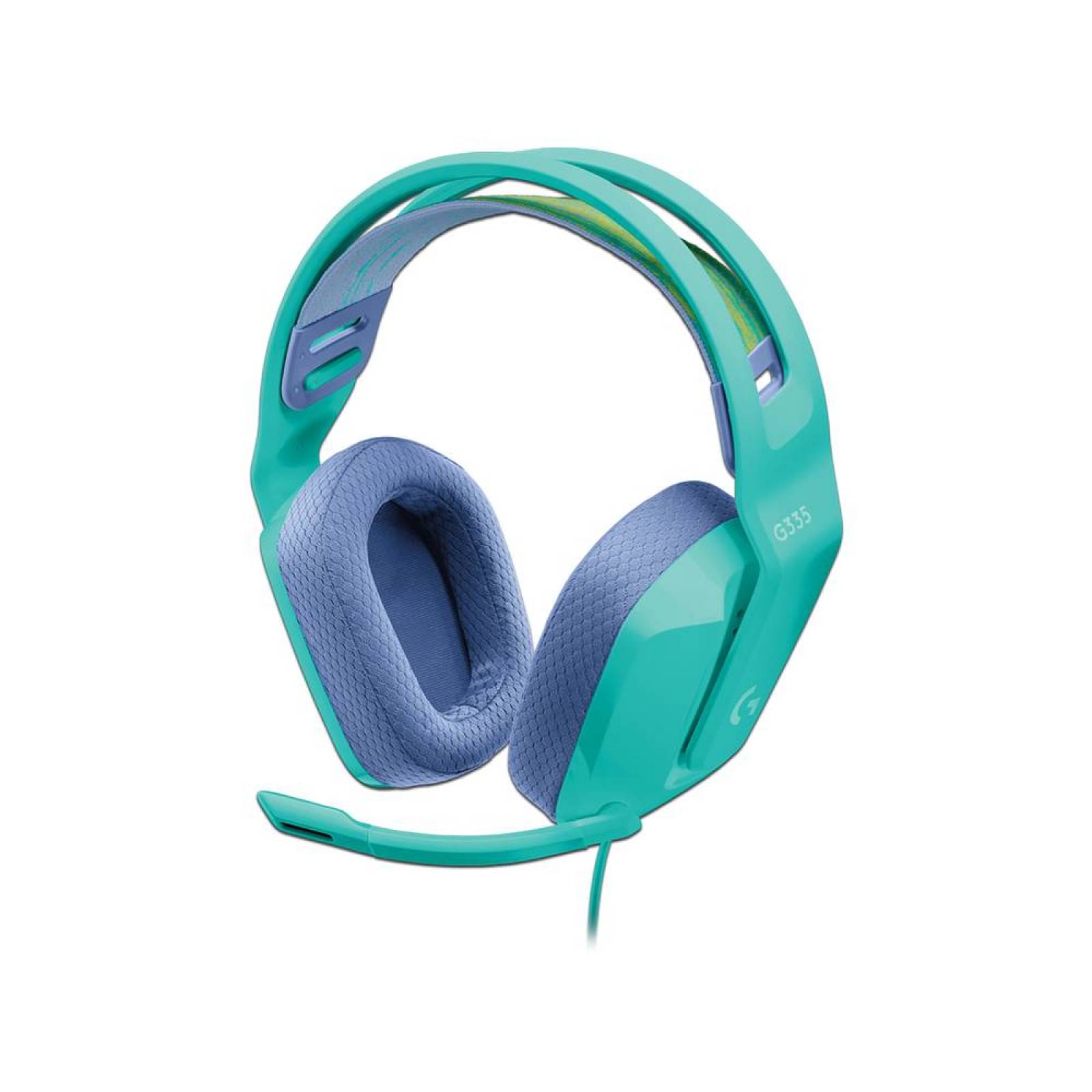 Audífonos Gamer con micrófono Logitech G335, 3.5mm. Color