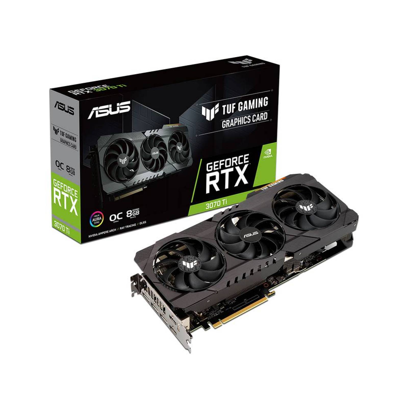 Tarjeta de Video NVIDIA GeForce RTX 3070 Ti ASUS TUF Gaming