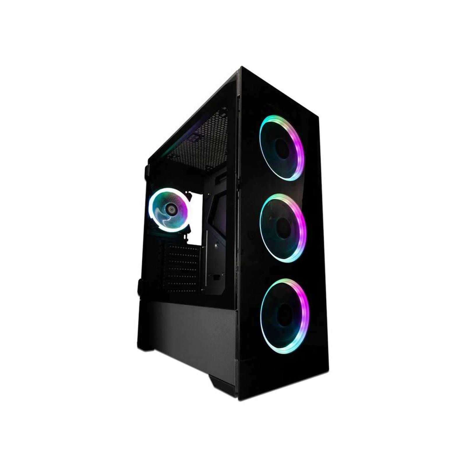 Gabinete Balam Rush Thinos Black, E-ATX, no incluye fuente