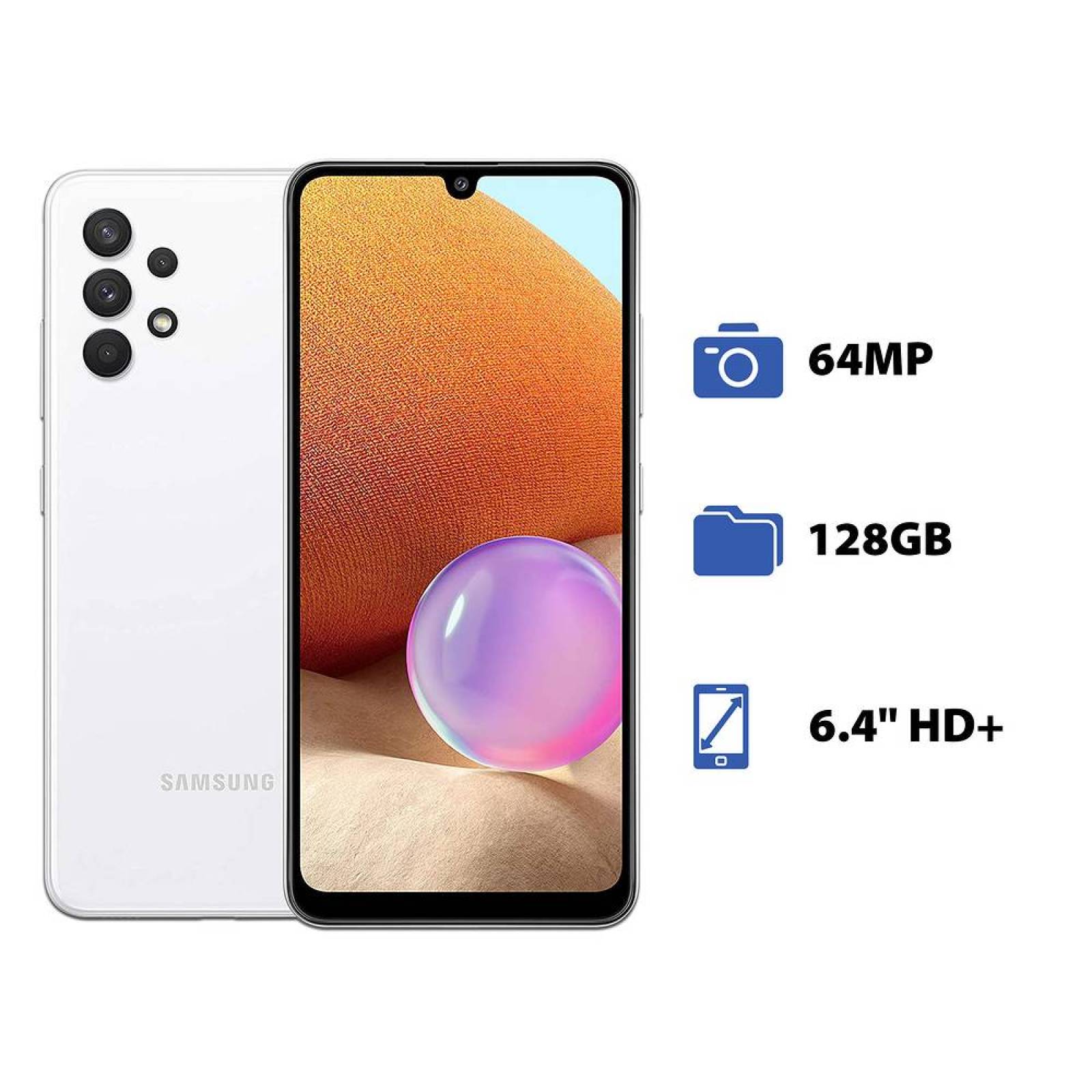 Smartphone Samsung Galaxy A32:Procesador Octa-Core hasta