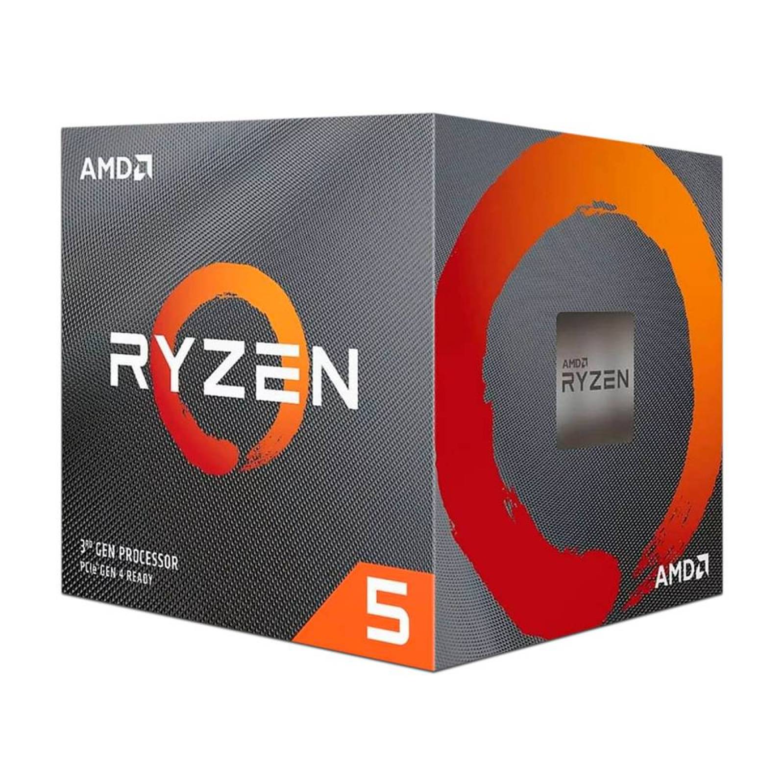 Procesador AMD Ryzen 5 3600 de Tercera Generación, 3.6 GHz