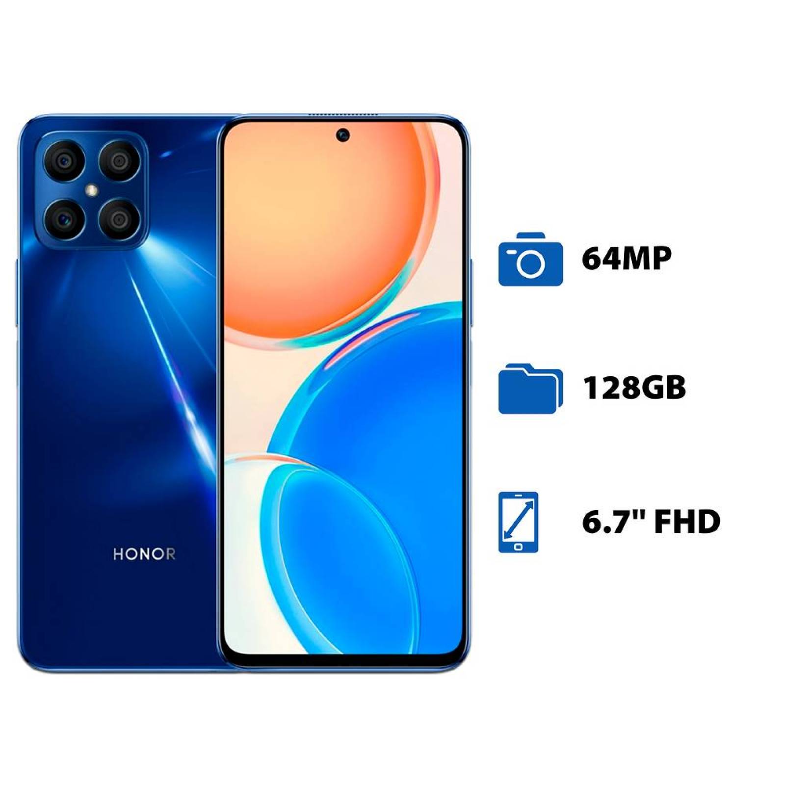 Smartphone Honor X8:Procesador Snapdragon 680 hasta 2.40