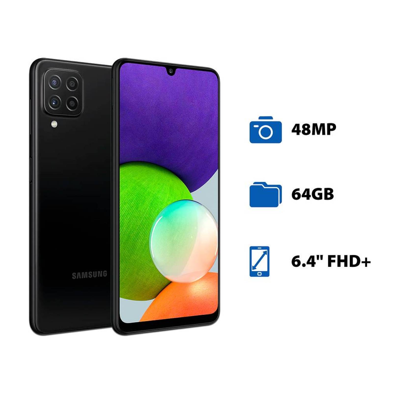 Smartphone Samsung Galaxy A22: Procesador Octa-core hasta