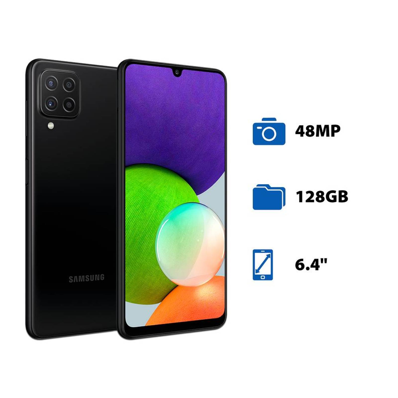 Smartphone Samsung Galaxy A22:Procesador Octa-Core hasta