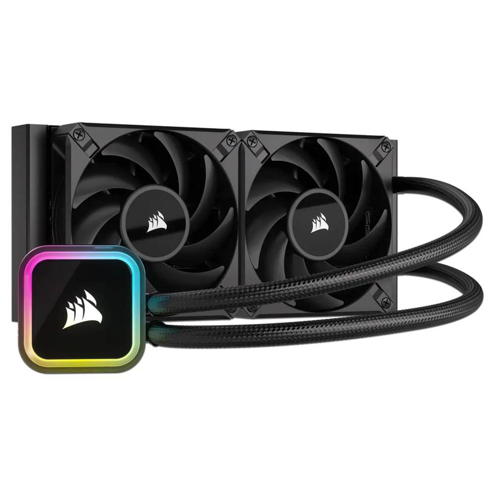 Sistema de Enfriamiento Corsair iCUE H100i RGB ELITE 240mm