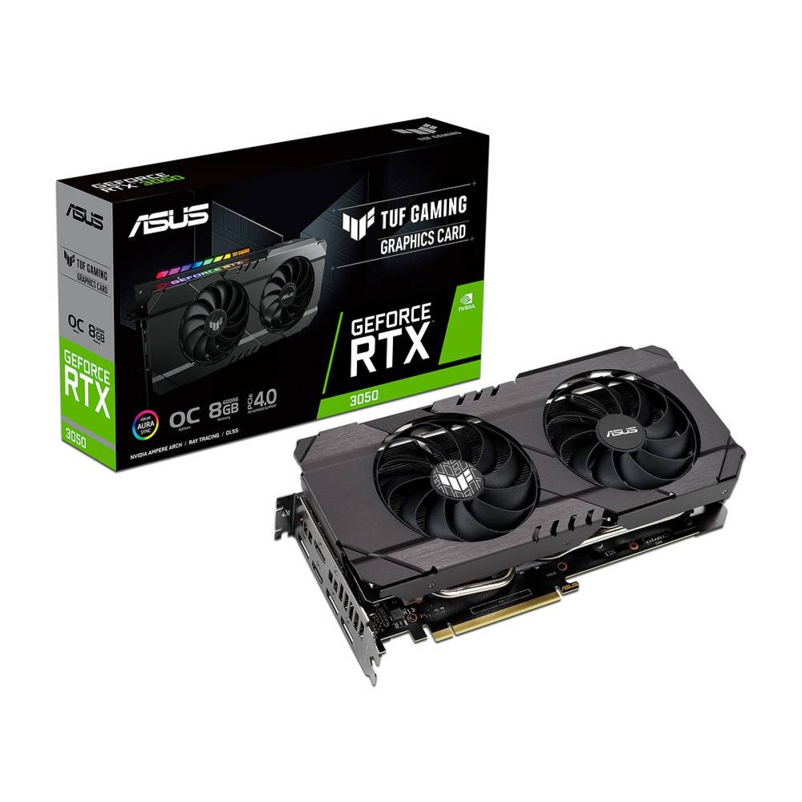 Tarjeta de Video NVIDIA GeForce RTX 3050 ASUS TUF Gaming