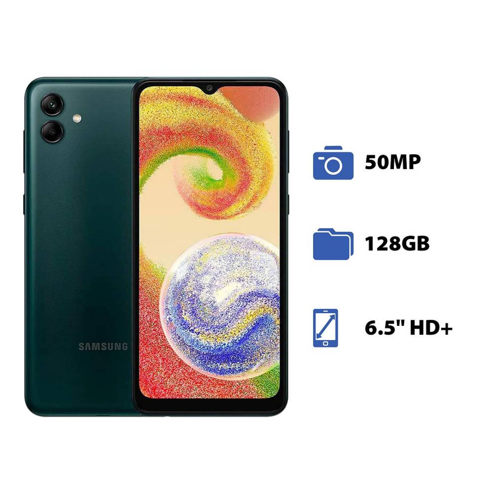 Smartphone Samsung Galaxy A04: Procesador Octa-Core hasta