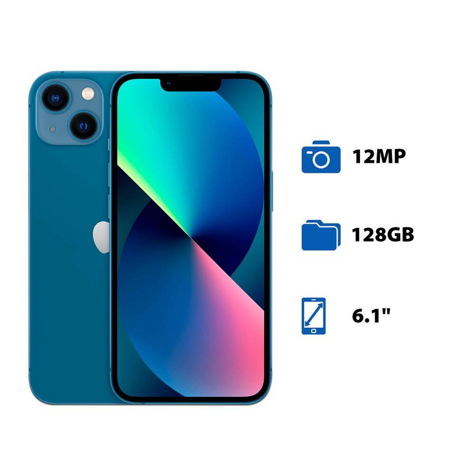 Smartphone Apple iPhone 13:Procesador Chip Apple A15 Bionic