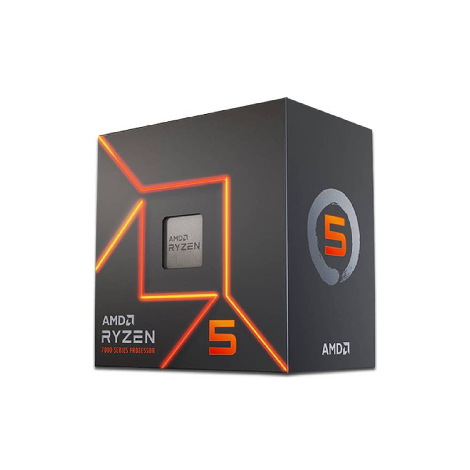 Procesador AMD Ryzen 5 7600 de Séptima Generación, 3.8