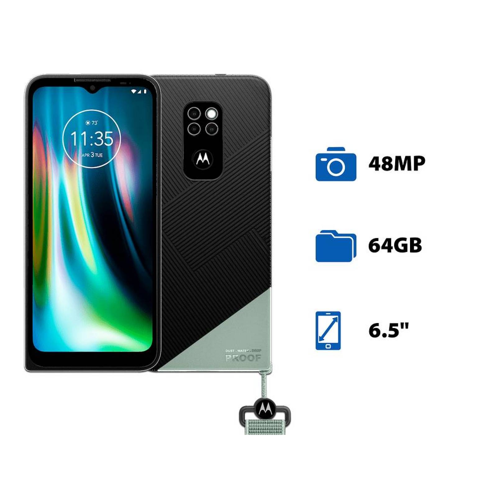 Smartphone Motorola DefyProcesador Snapdragon 662,Memoria
