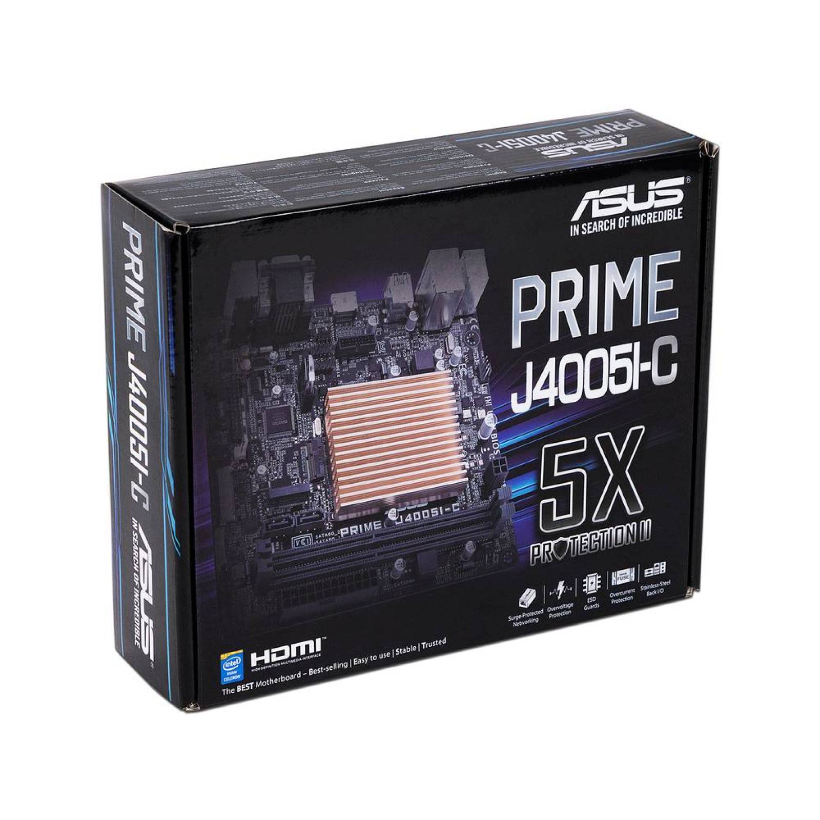 Madre Asus PRIME J4005I-C, Procesador Integrado Intel
