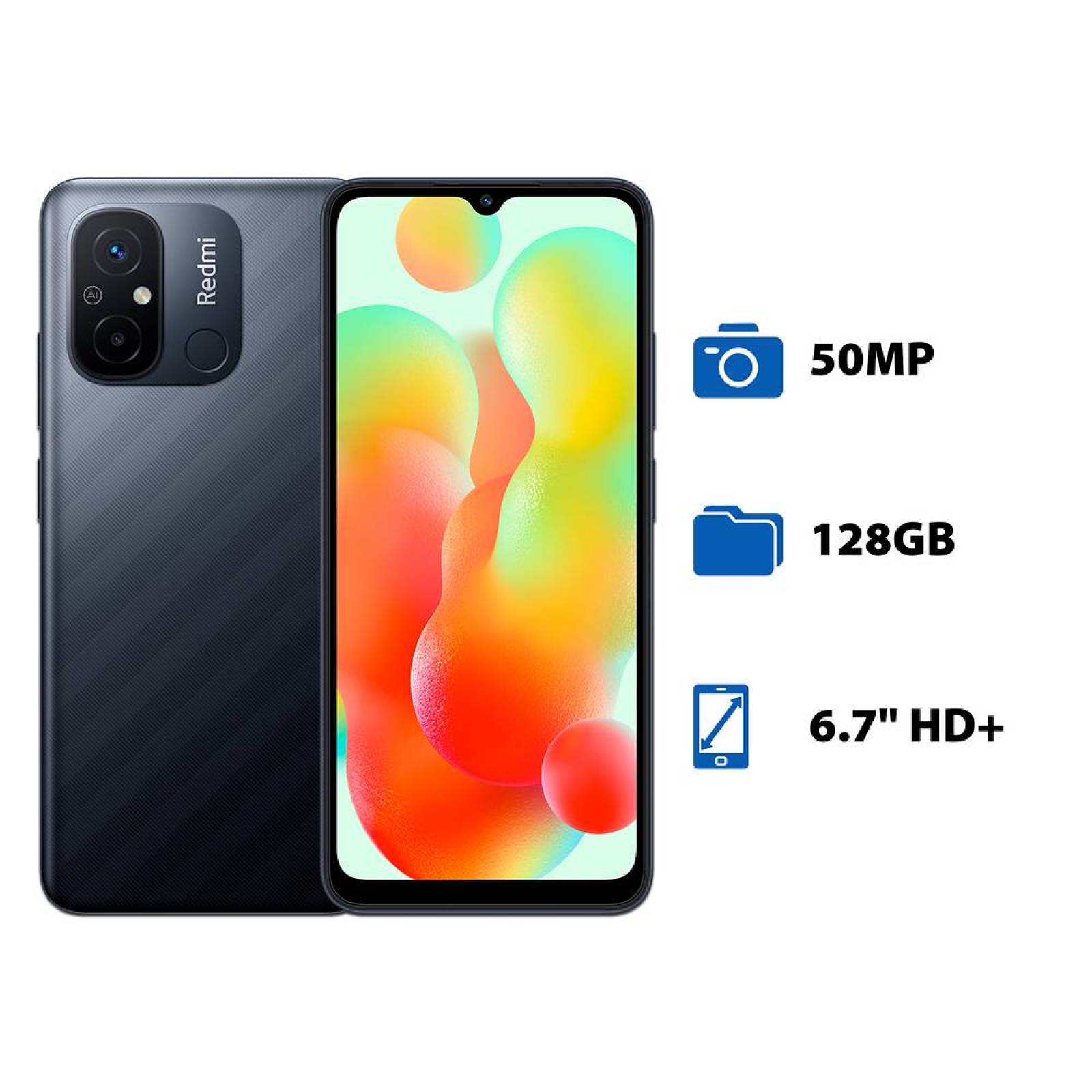 Smartphone Xiaomi Redmi 12C:Procesador Octa-Core hasta 2.0