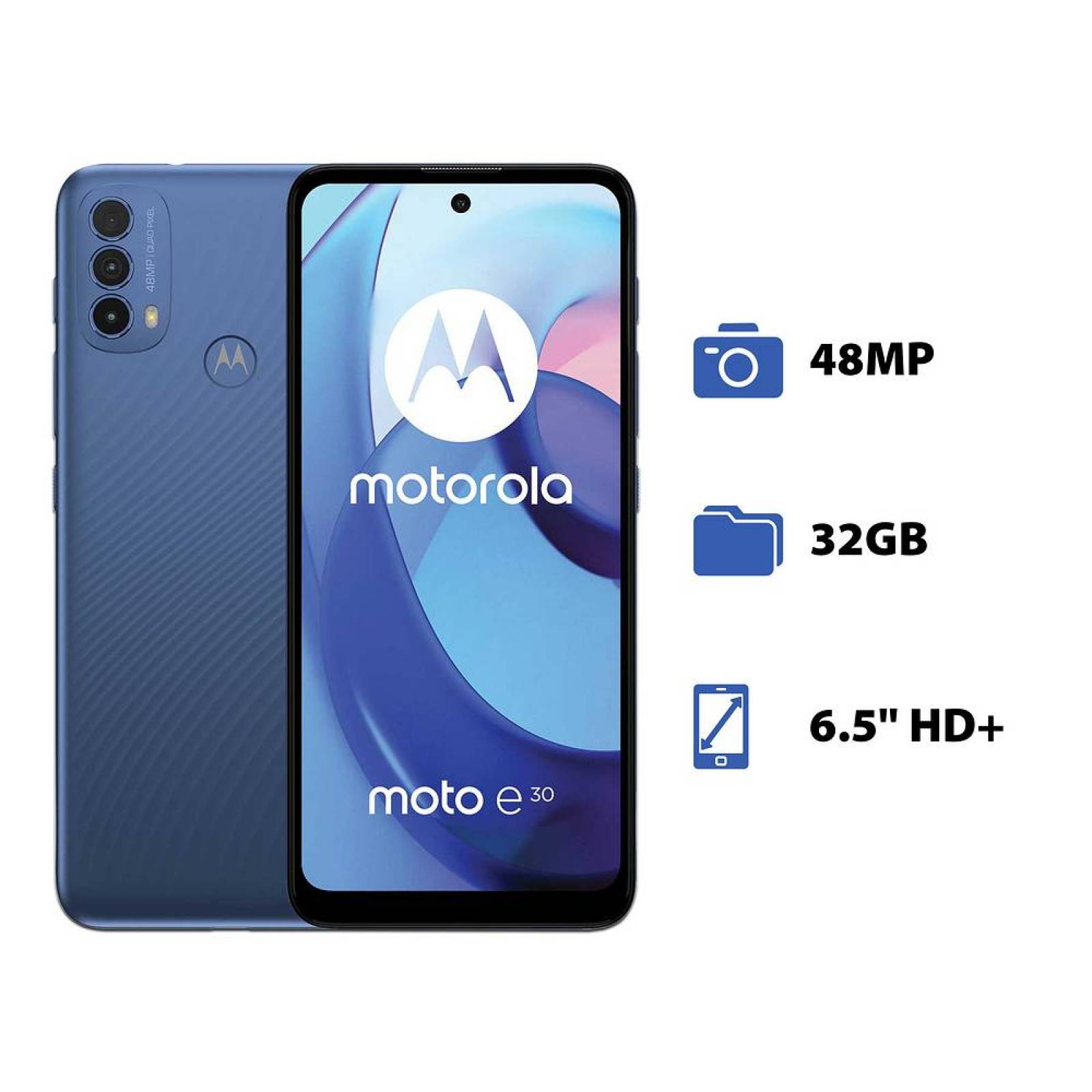 Smartphone Motorola Moto E30:Procesador Unison T700 hasta