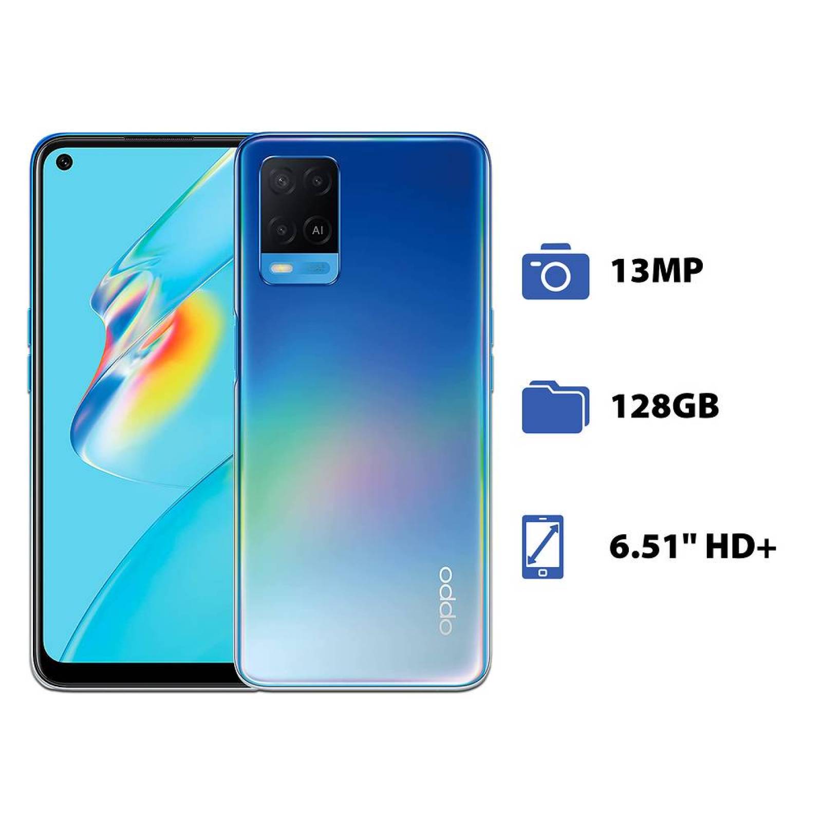 Smartphone Oppo A54: Procesador Octa Core Hasta 2.3 GHz 