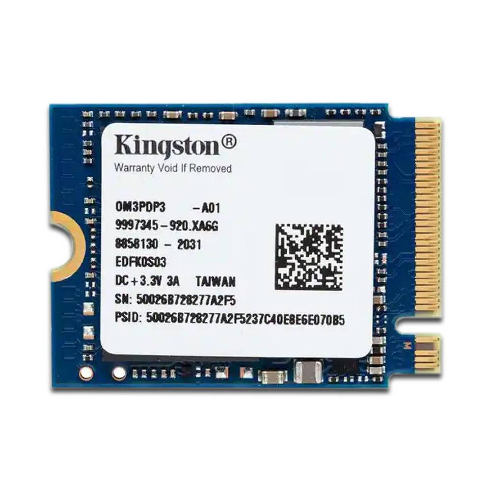Unidad de estado sólido Kingston OM3PDP3256B-A0 de 256GB