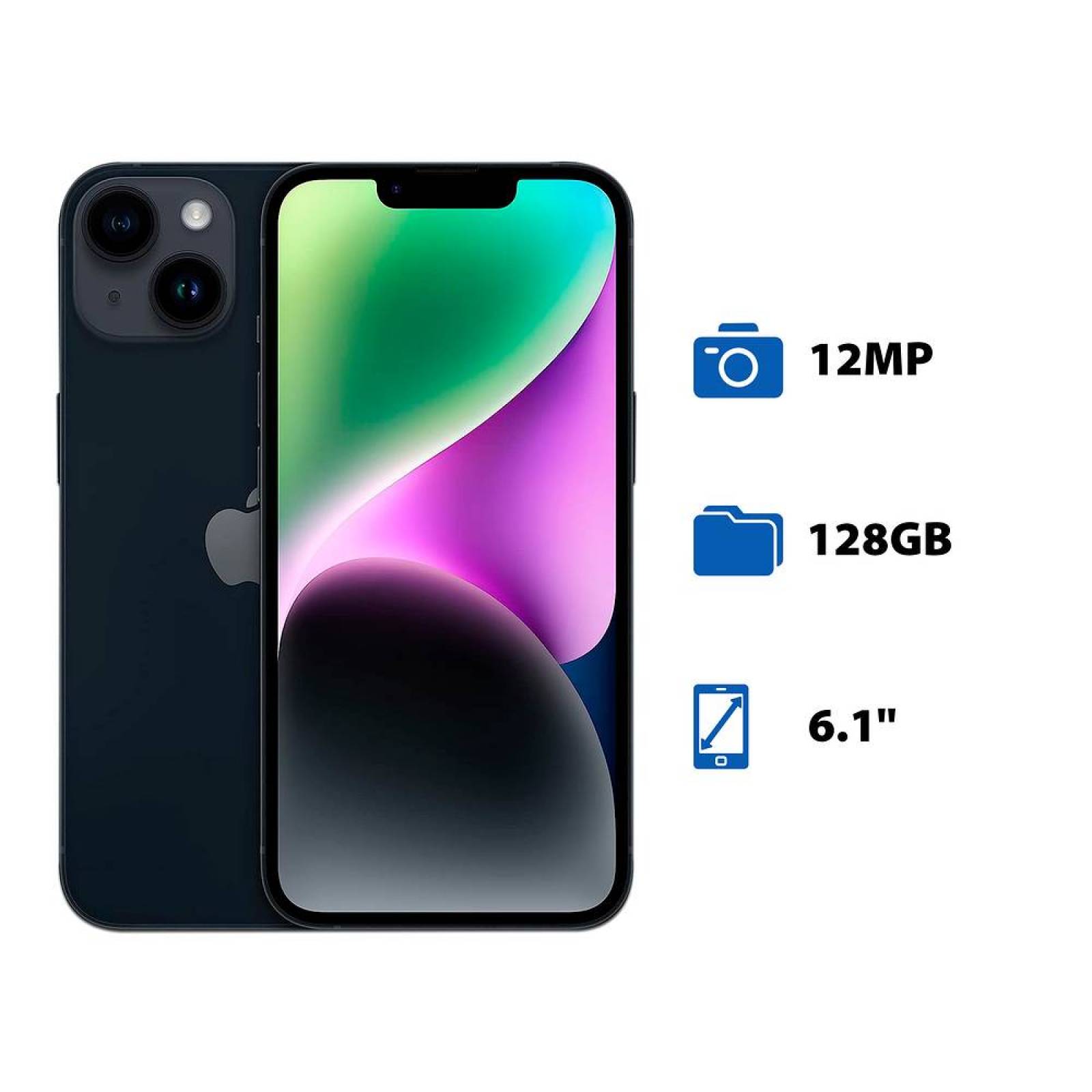 Smartphone Apple iPhone 14:Procesador Chip Apple A15 Bionic