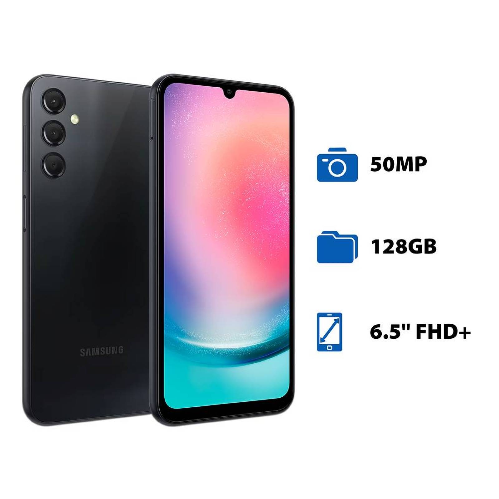 Smartphone Samsung Galaxy A24: Procesador Octa-Core hasta