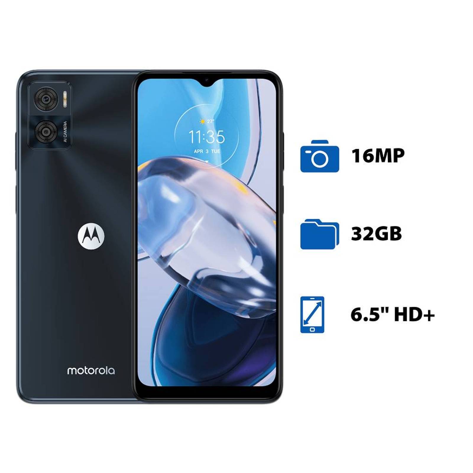 Smartphone Motorola Moto E22: Procesador Octa Core hasta