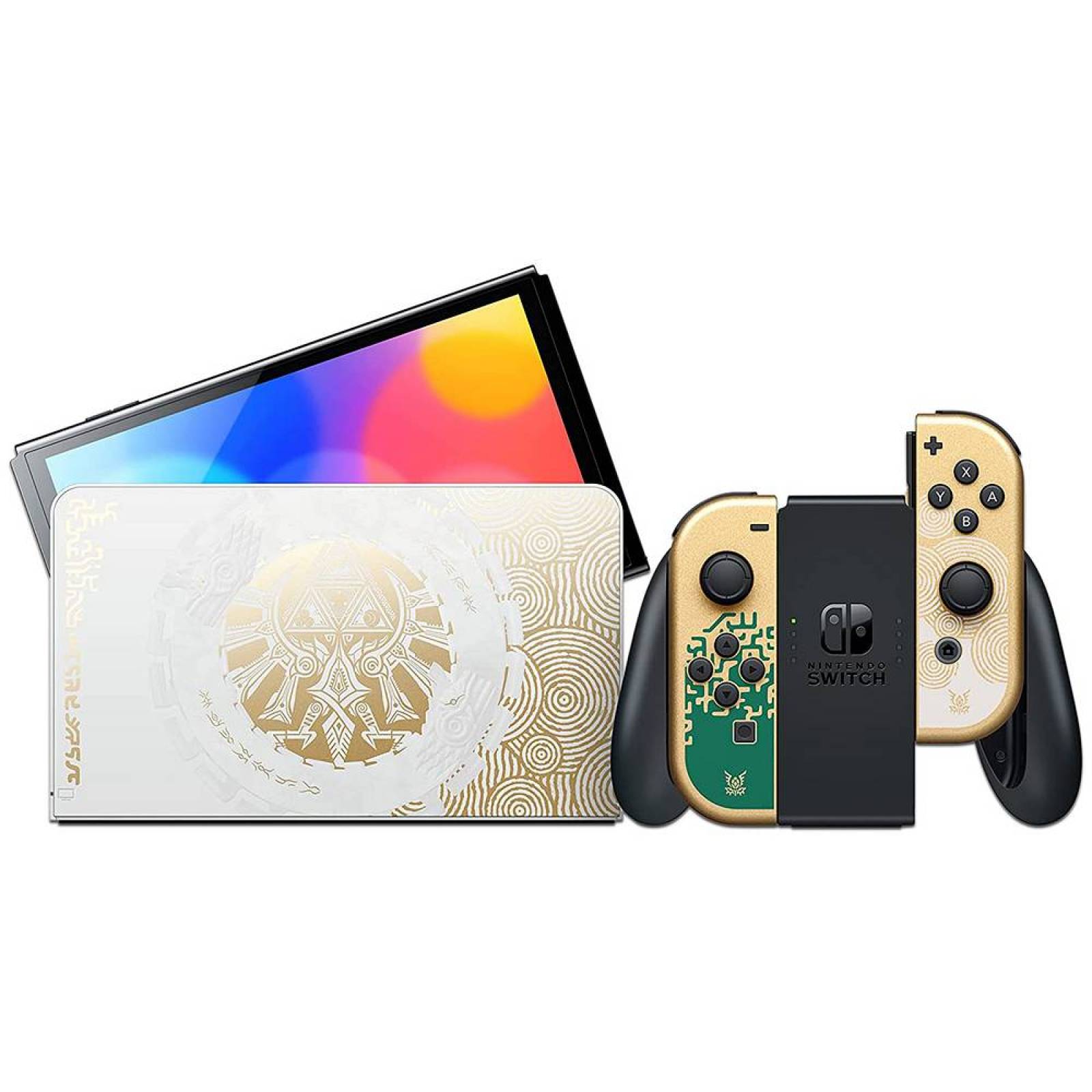 Consola Híbrida Nintendo Switch OLED Edición Zelda, 64GB.
