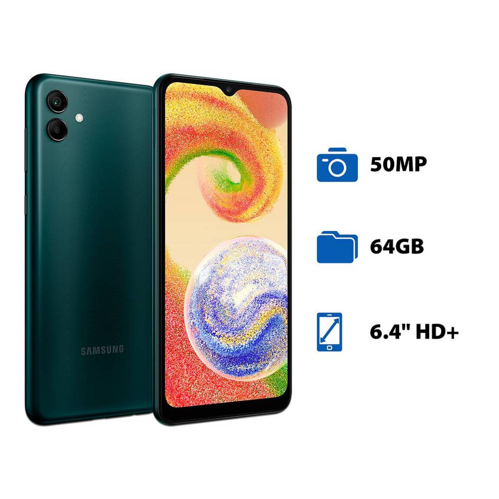 Smartphone Samsung Galaxy A04: Procesador Octa-Core hasta