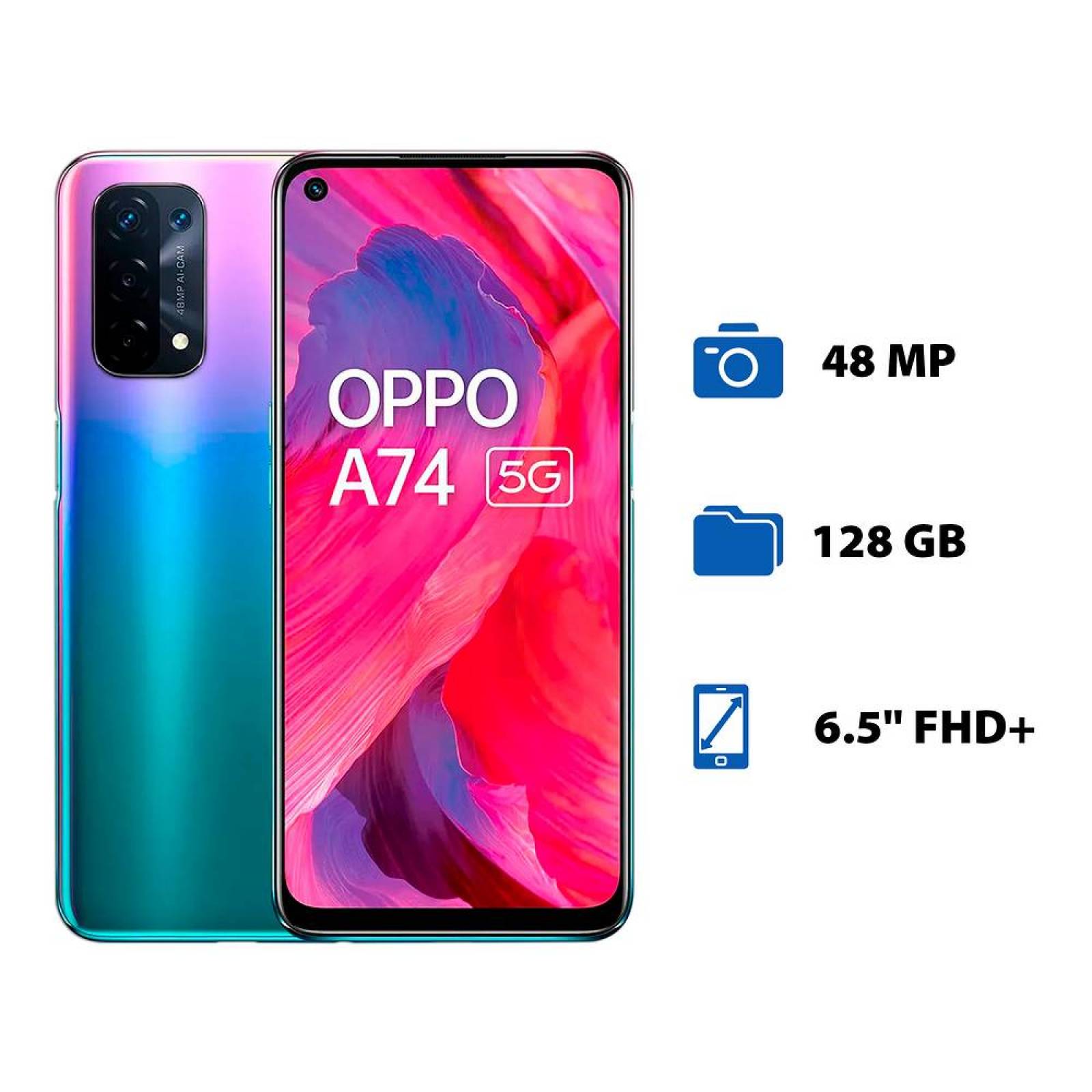 Smartphone OPPO A74: Procesador Snapdragon 480 5G hasta