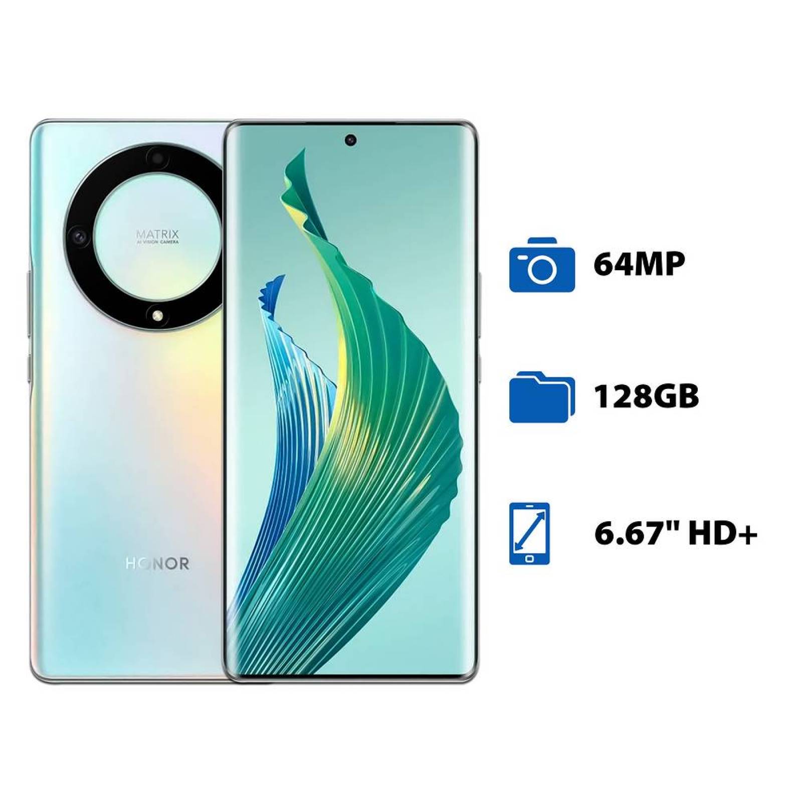 Smartphone HONOR Magic5 Lite:Procesador Octa Core hasta