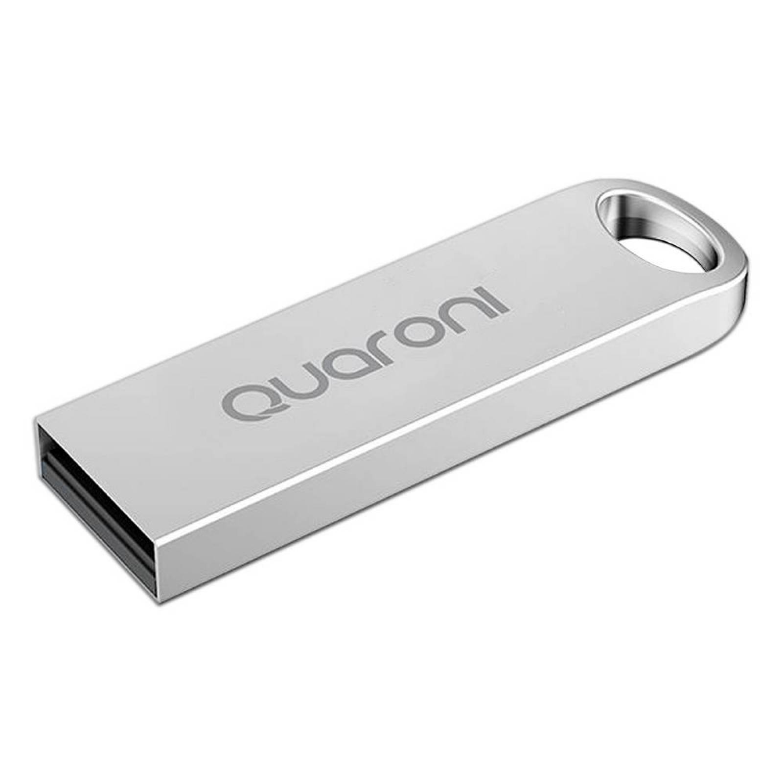 Unidad Flash USB 2.0 Quaroni QUM-04 de 128GB.