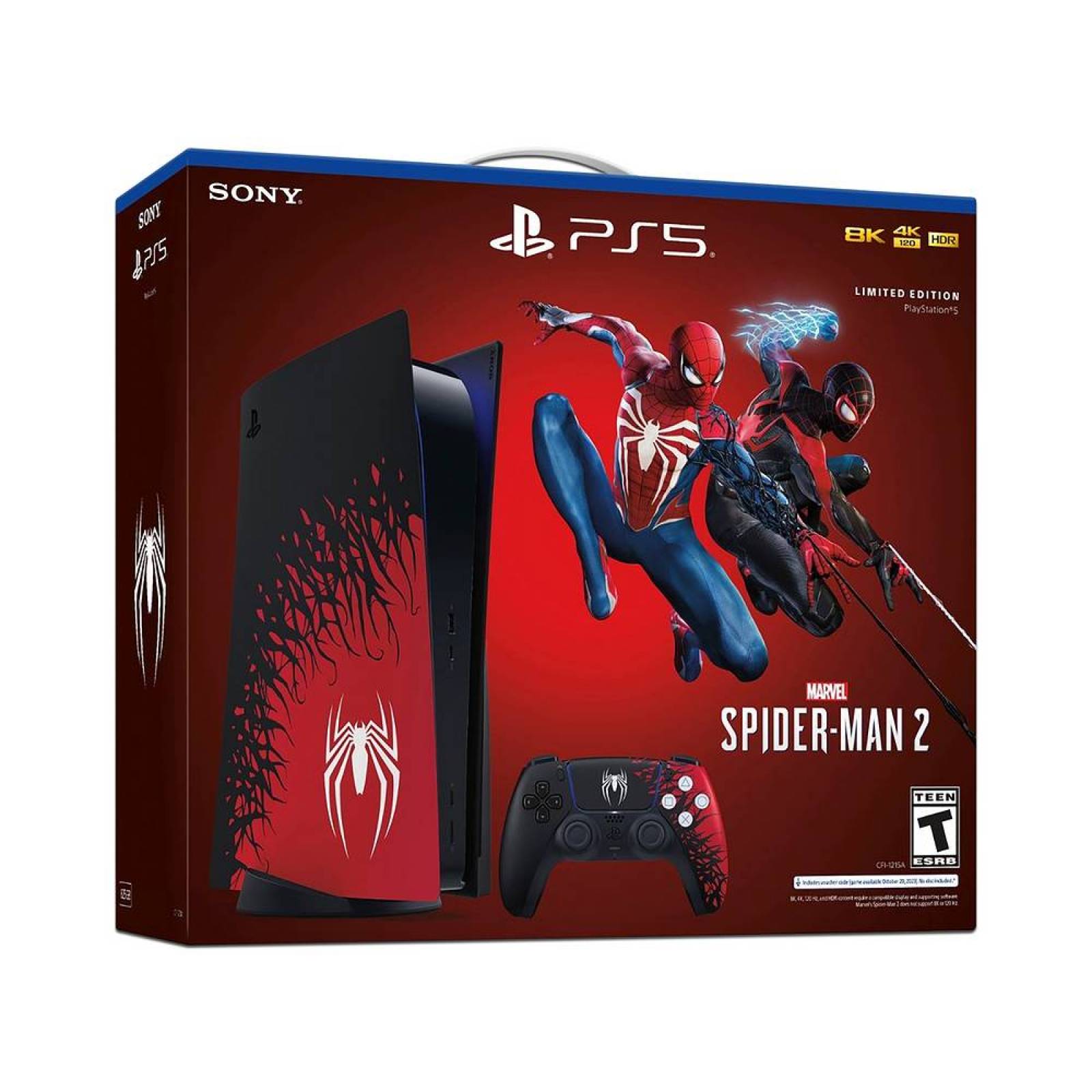 Consola PlayStation 5 de 825 GB SSD NVMe PCIe 4.0, unidad