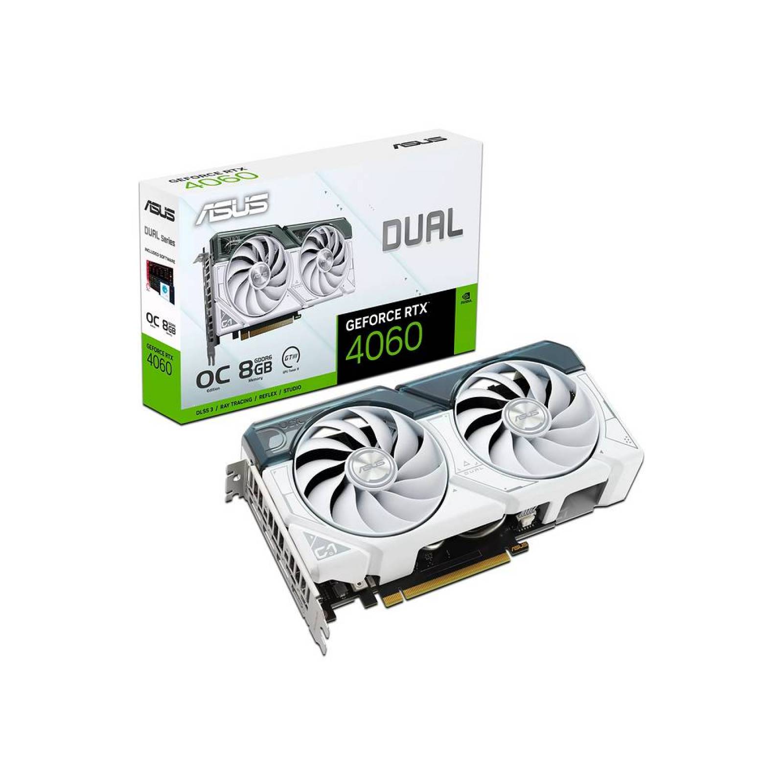 Tarjeta de Video NVIDIA GeForce RTX 4060 ASUS DUAL, 8GB