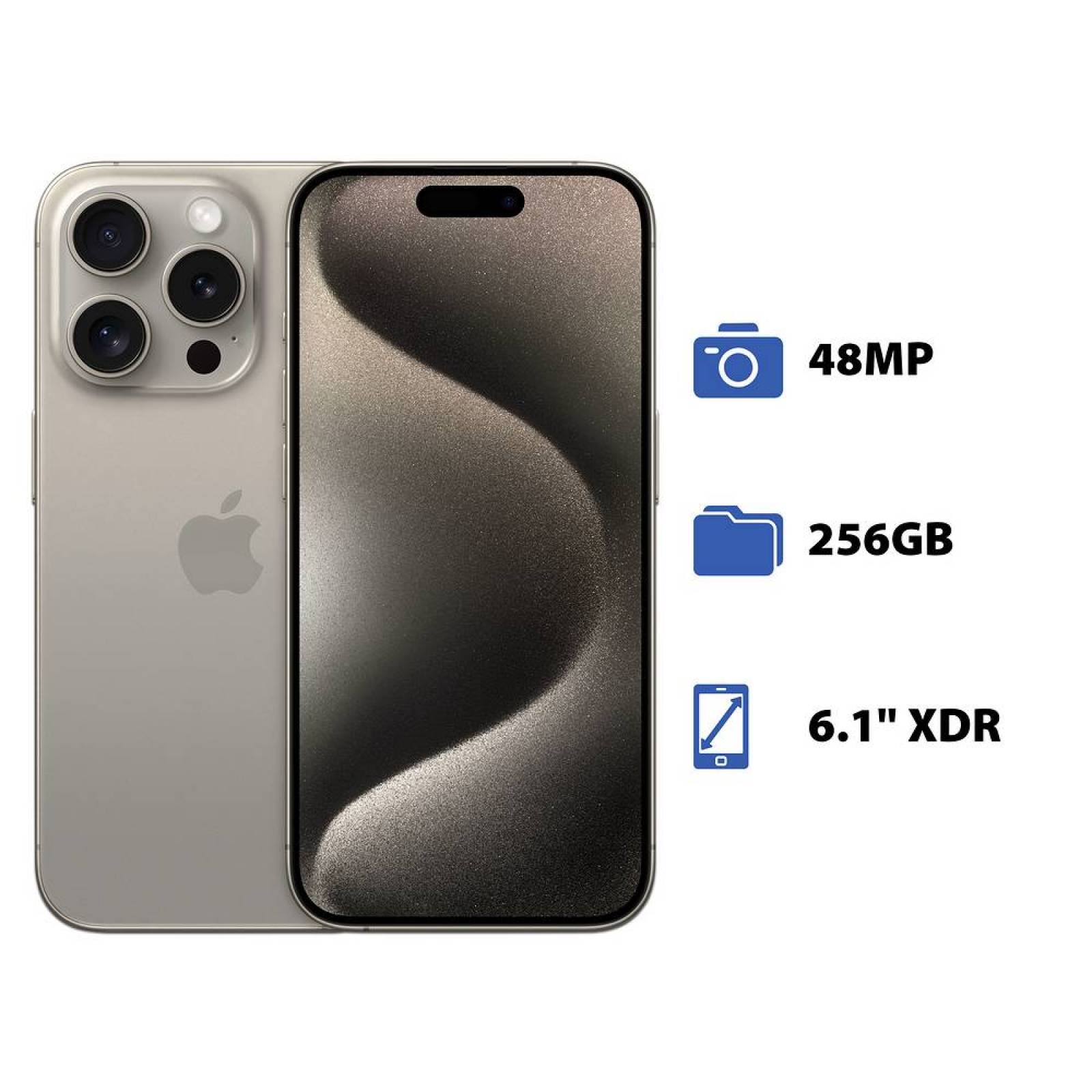 Smartphone Apple iPhone 15 Pro: Procesador Apple Chip A17