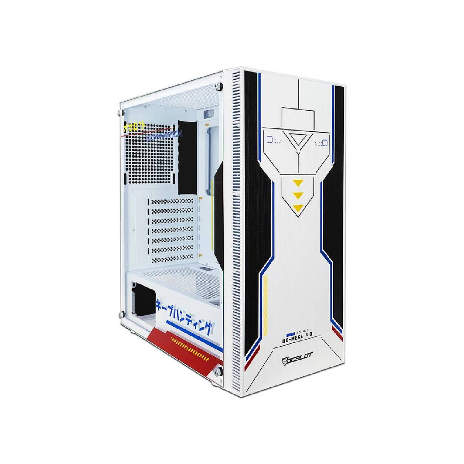 Gabinete Ocelot Gamer Anime OC-MEKA 4.0, Media Torre, ATX