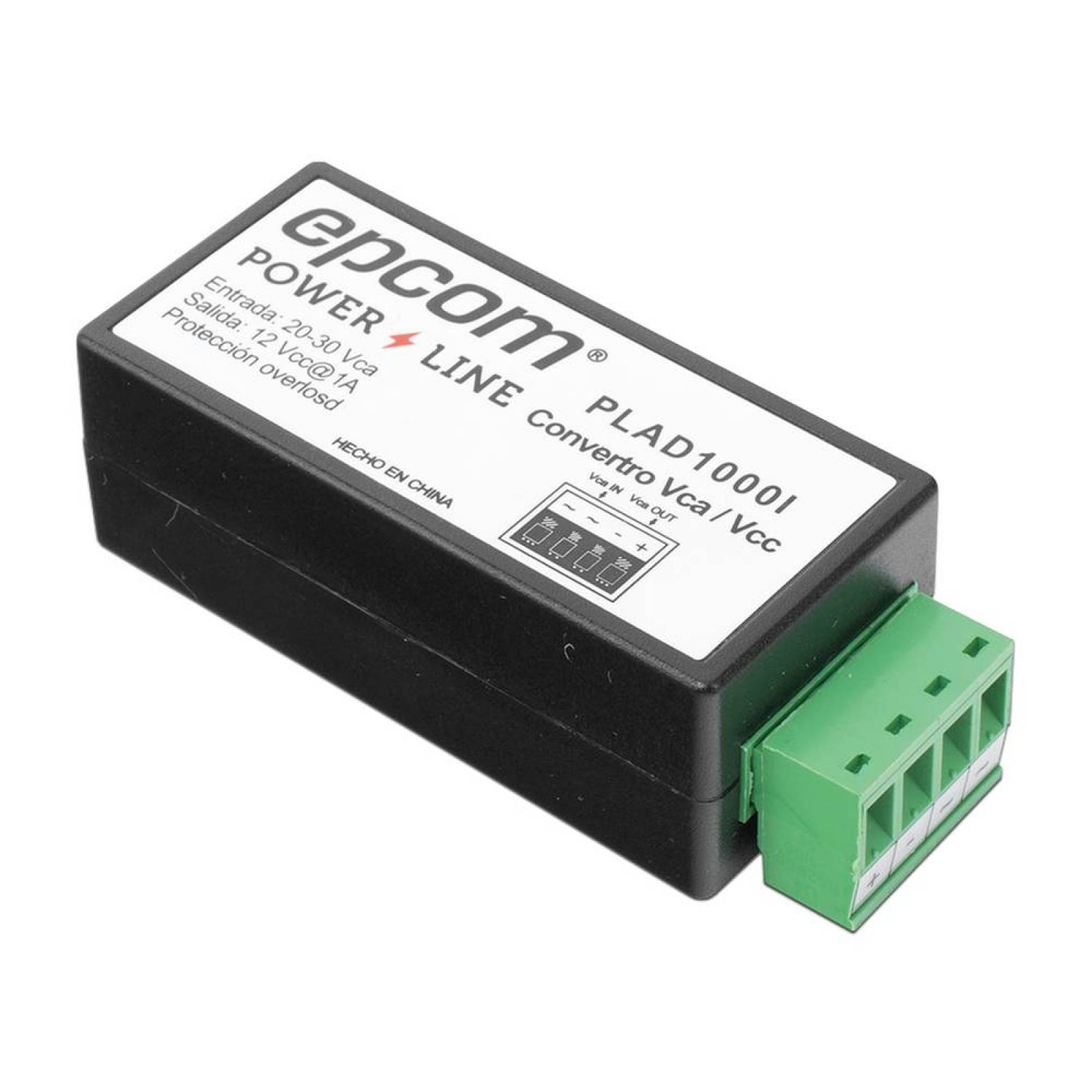 Convertidor Eléctrico Epcom PLAD1000I, de 24 Vca a 12 Vcd