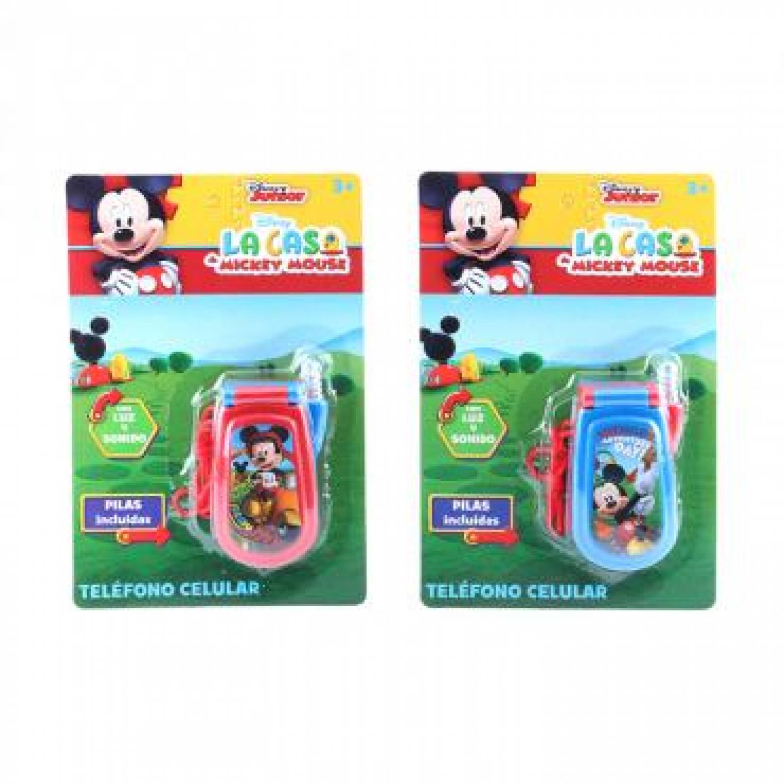 Celular con Luz y Sonido  Mickey