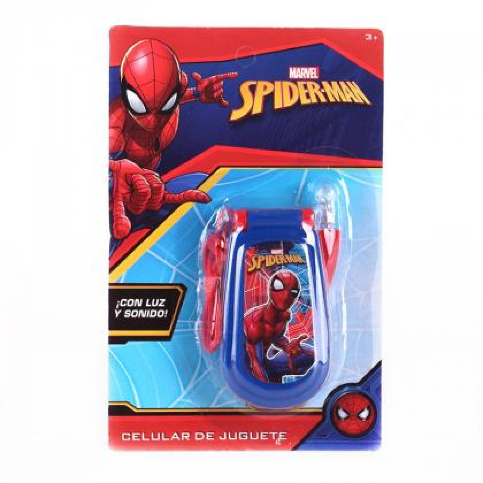 Celular con Luz y Sonido - Spiderman