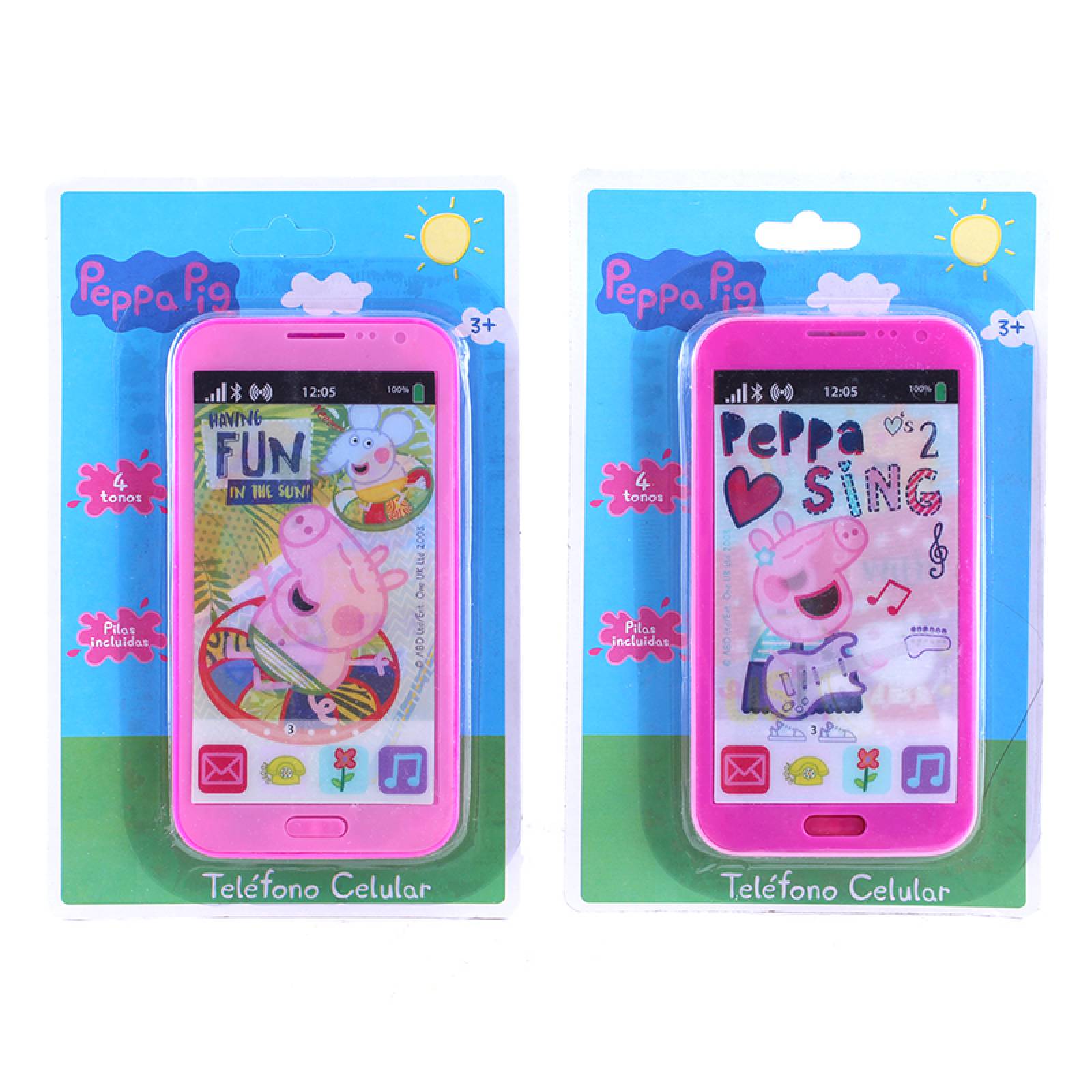 Iphone con Sonido Peppa Pig