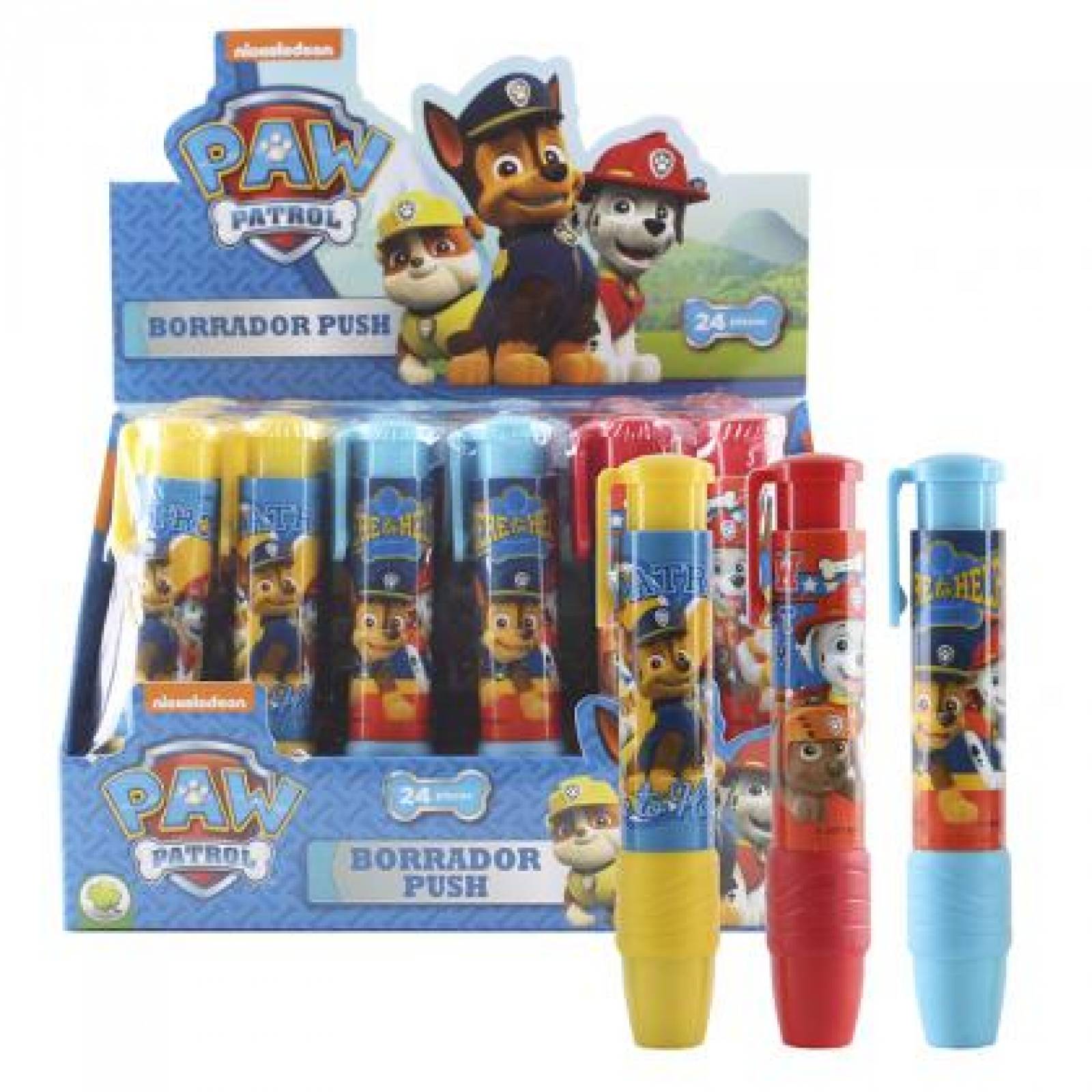 Borrador Paw Patrol PUSH