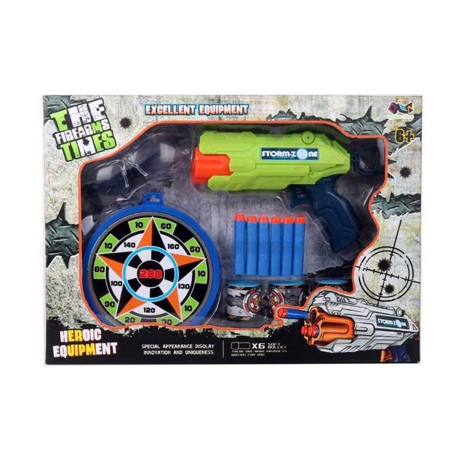 Pistola lanza dardos 21135