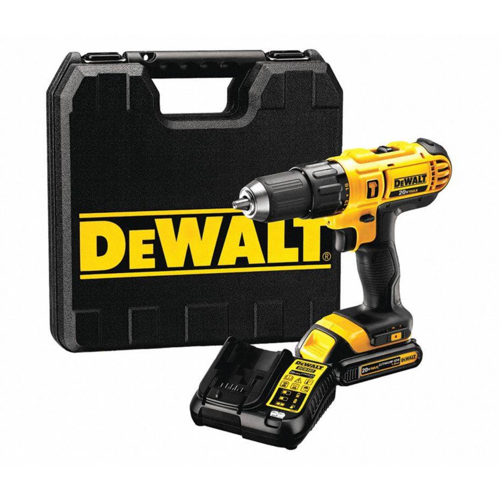 Taladro Rotomartillo Percutor Dewalt DCD776LC1 B3  De 1 2in
