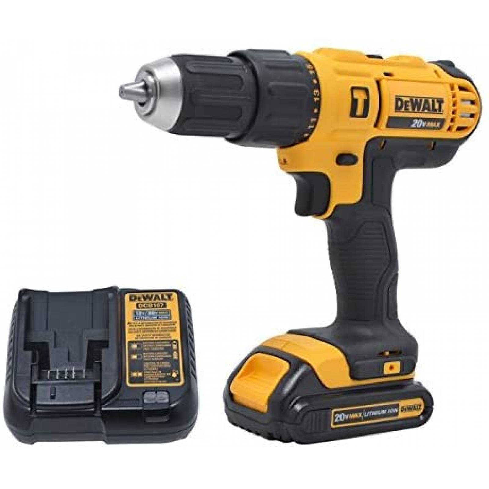 Taladro Rotomartillo Percutor Dewalt DCD776LC1 B3  De 1 2in