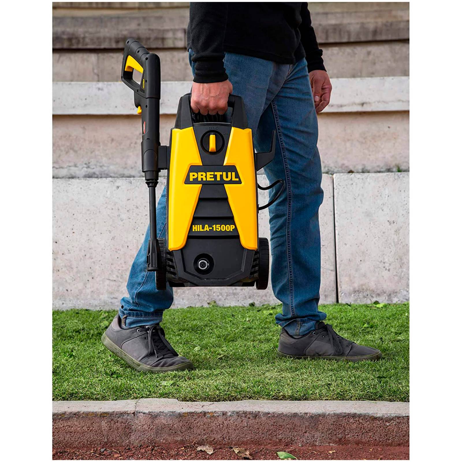 Hidrolavadora Eléctrica 1500 Psi Pretul 26023