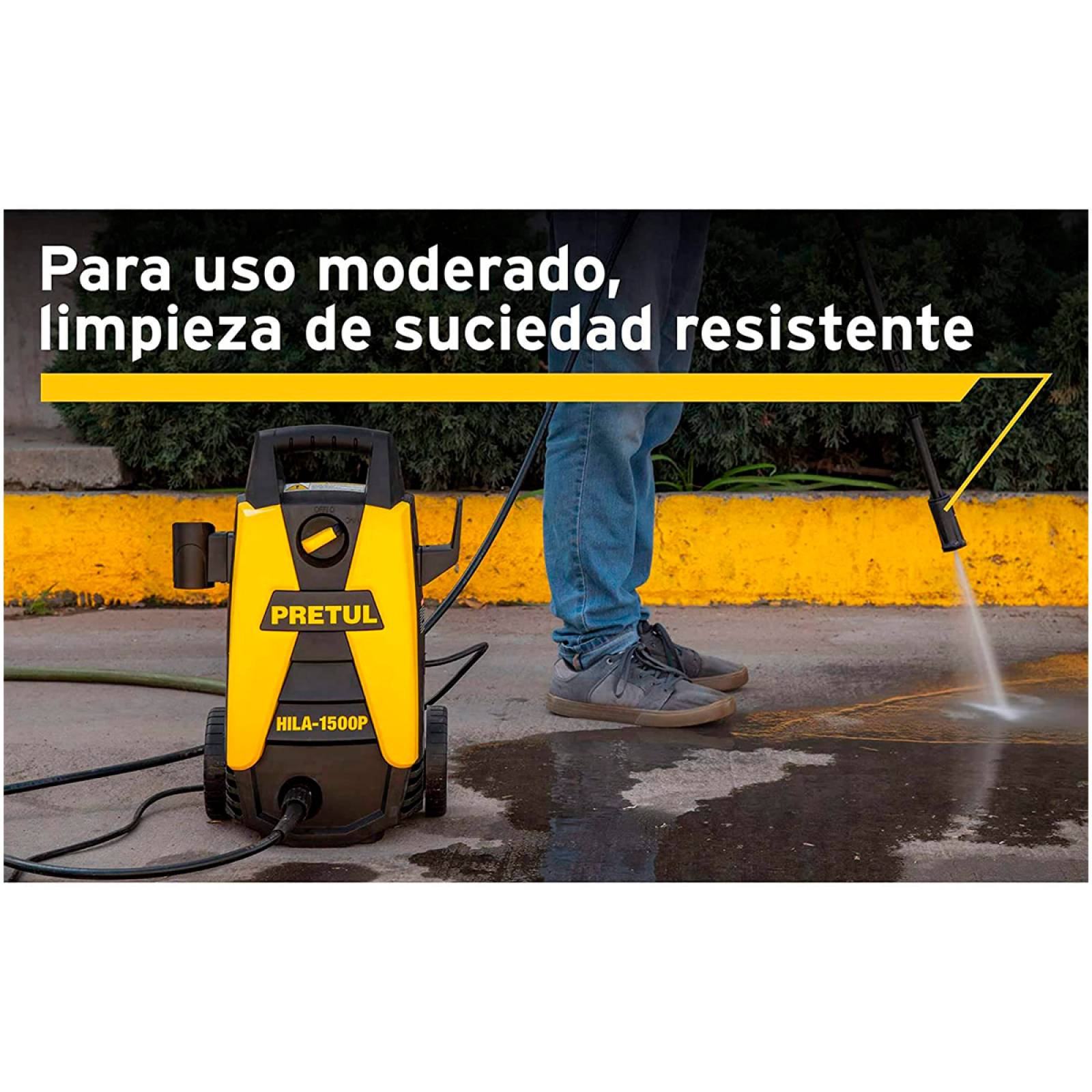 Hidrolavadora Eléctrica 1500 Psi Pretul 26023