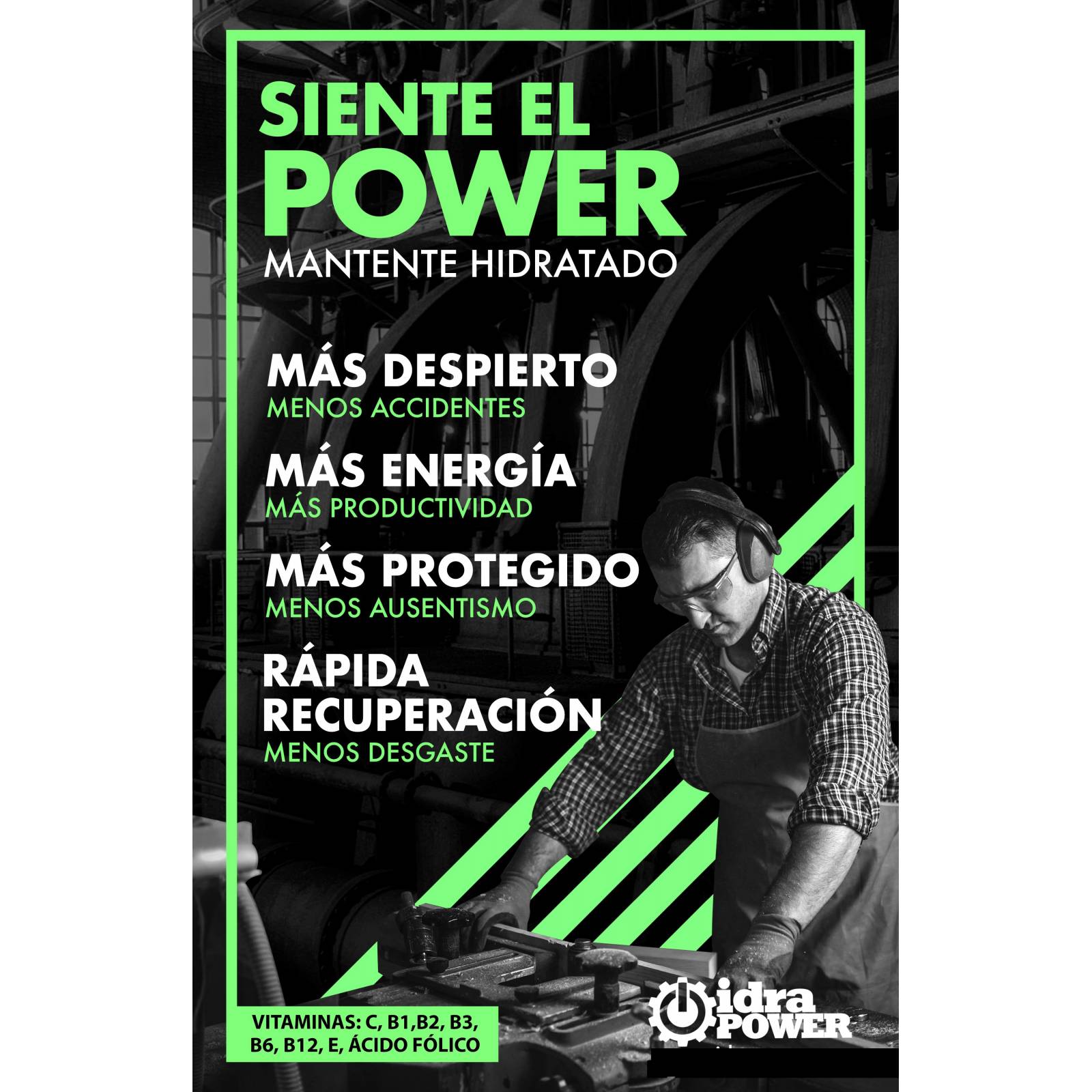 Sobre Sabor Ponche 10g sin Azúcar para 1L Idrapower 76276