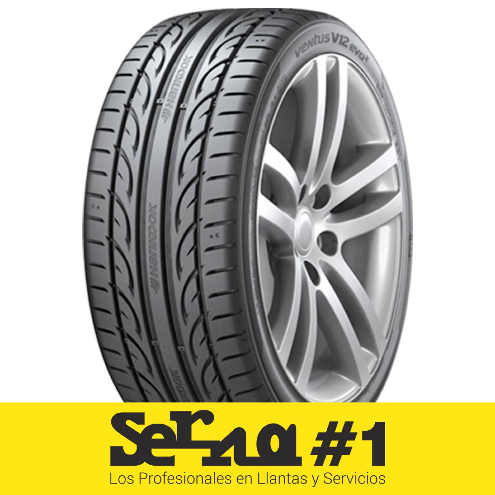 Llanta 245/40 R17 Hankook Ventus V12 Evo2 K120 95y