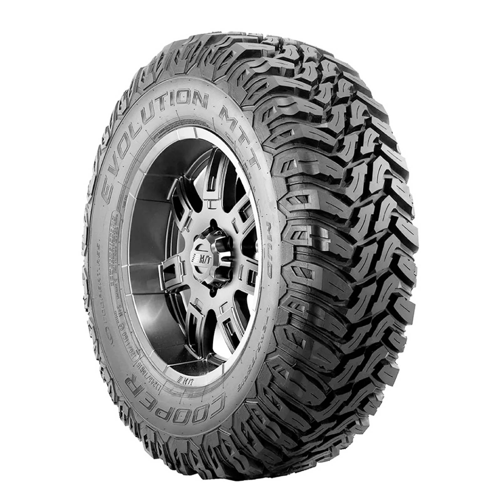 Paq 2 Llantas 265/70 R17 Cooper Evolution Mtt Mud 121/118q