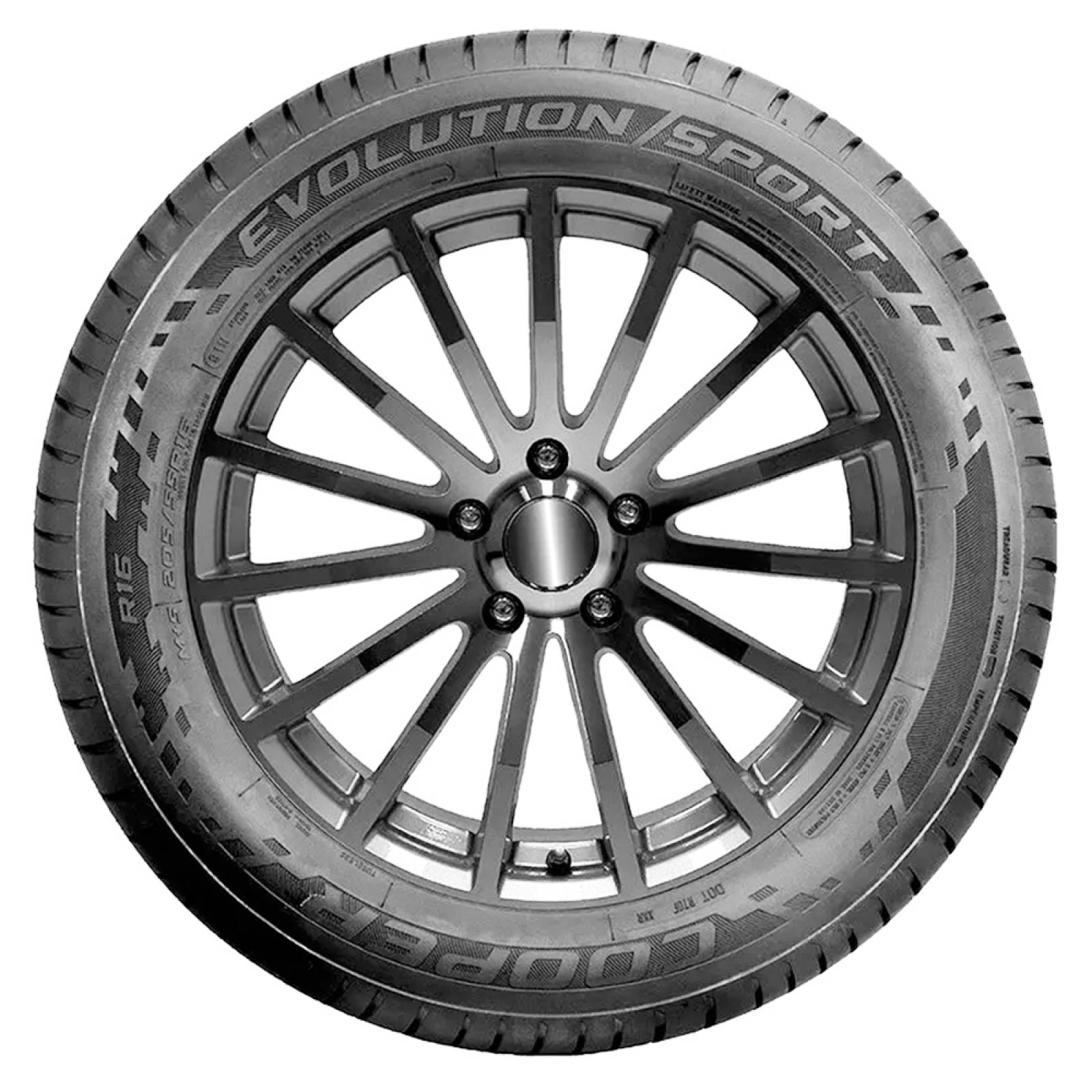 Paq 2 Llantas 195/55 R16 Cooper Evolution Sport 87v