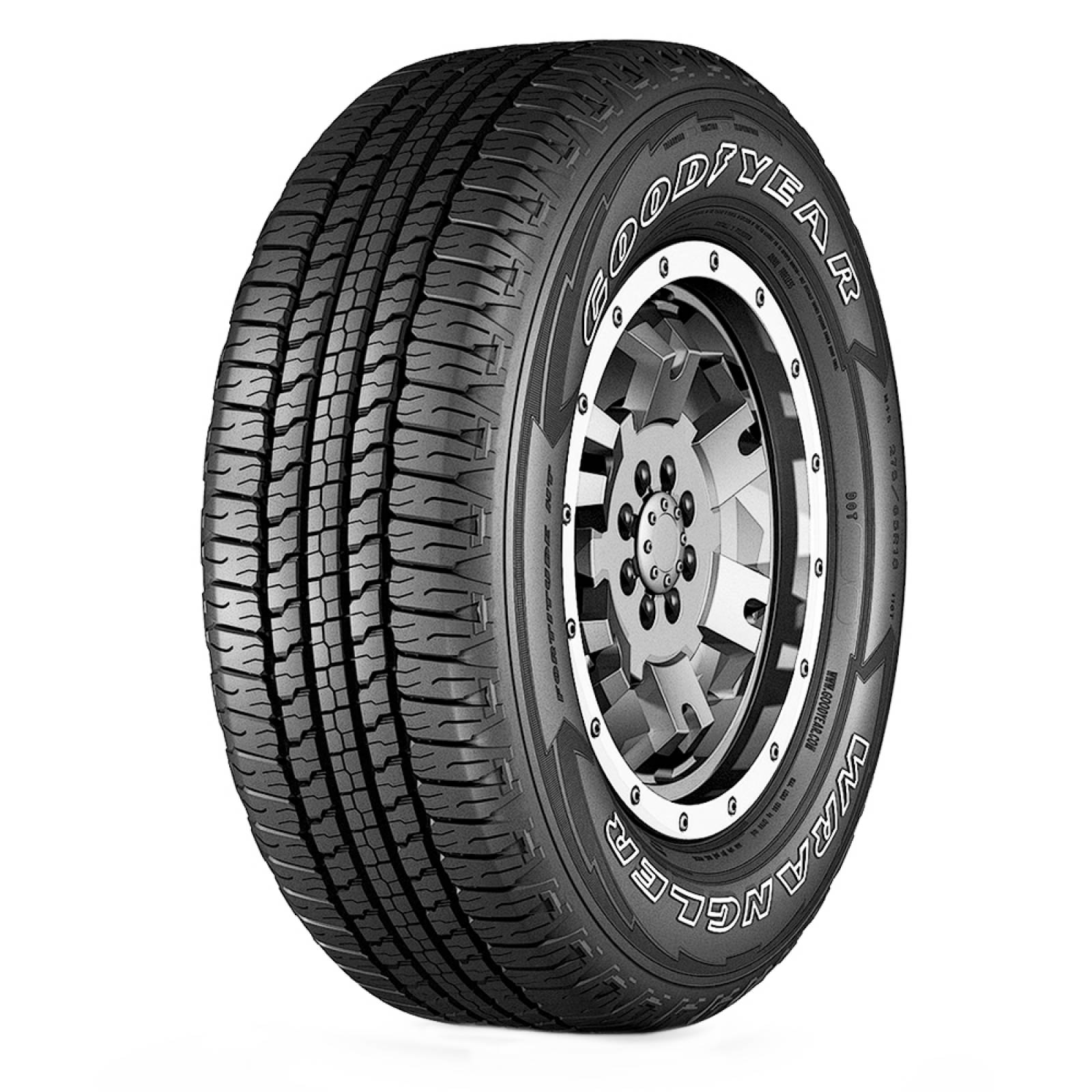 Paq 2 Llantas 255/65 R17 Goodyear Wrangler Fortitude Ht 110t