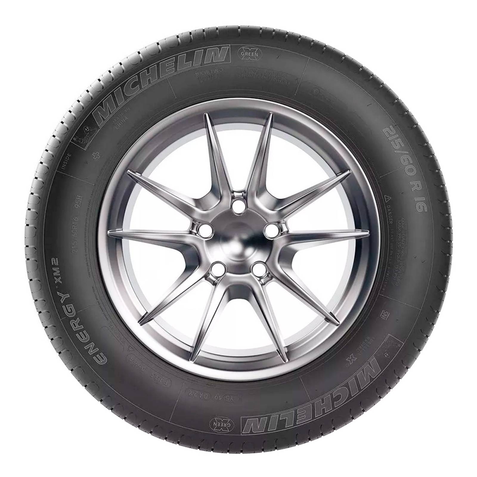 Paq 2 Llantas 215 65 R15 Michelin Energy Xm2 Pn 96h